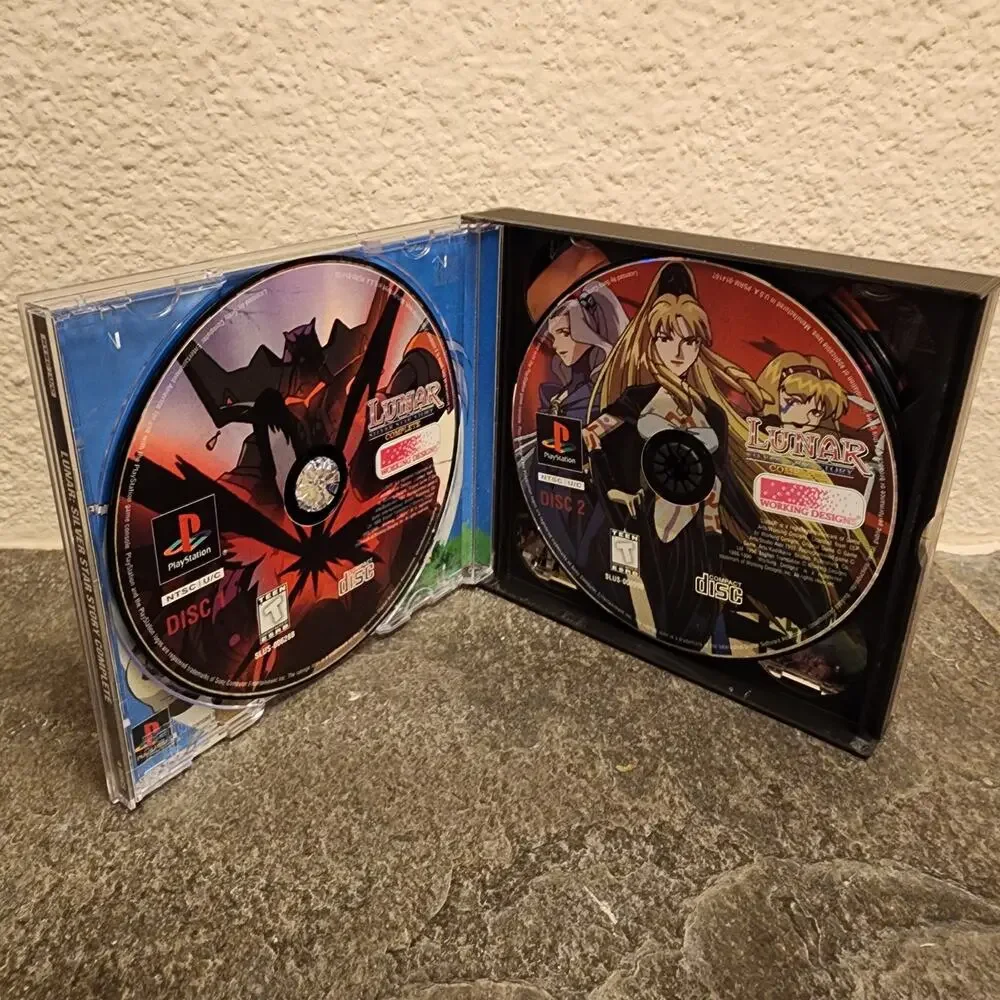 Game - Lunar: Silver Star Story Complete - PS1 - Game Arts - Working Designs